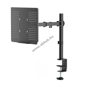 Goobay Basic laptop tartó 10-15, 6col (25-40cm) max10kg állítható asztali tartó VESA75x75/100x100 kép