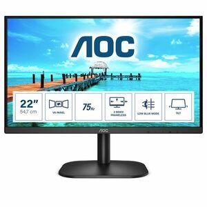 AOC 22B2H VA Monitor, 21.5", 1920x1080, 16: 9, 250cd/m2, 4ms, ... kép