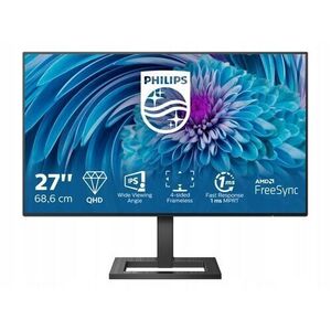 Philips 275E2FAE IPS Monitor, 27", 2560x1440, 16: 9, 350cd/m2... kép