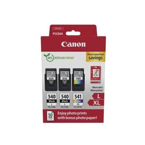 Canon PG-540Lx2 + CL-541XL Tintapatron Multipack 2x11 ml + 1x15ml kép