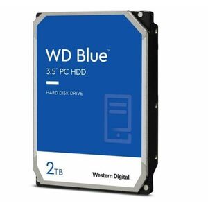 Western Digital HDD 2TB Blue 3, 5" SATA3 5400rpm 64MB - WD20EARZ kép