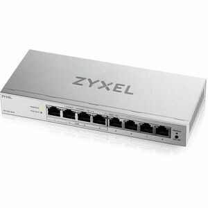 Zyxel GS1200-8HPV3-EU0101F Fémházas 8-port Gigabit PoE+ Asztali Switch kép