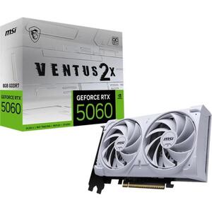 GeForce RTX 5060 VENTUS 2X OC WHITE 8GB GDDR7 128bit kép