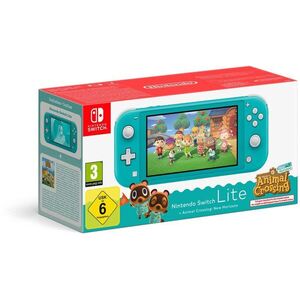 Nintendo Switch Lite - Turquoise + Animal Crossing New Horizons kép