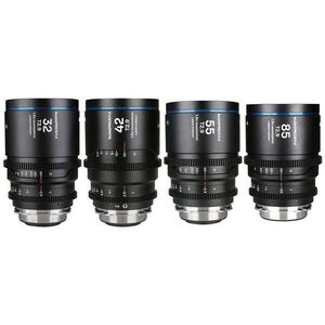 Nanomorph LF Prime 4-lens Bundle (32+42+55+85mm) Blue Arri PL/Canon EF (VE32425585PLEFB) kép