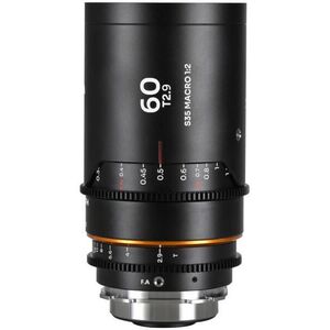 Nanomorph 60mm T2.9 1.5x S35 Macro 1 2 Amber (Arri PL/Canon EF) (VE6029PLEFA) kép