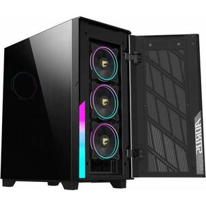 Aorus C500 Glass TG Black (GB-AC500G ST) kép