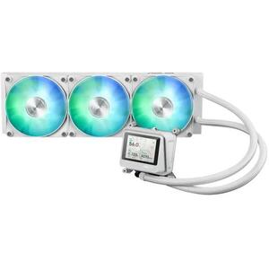 MAX Gaming LC 360 ARGB LCD White Edition (90RC01G2-B0EAY0) kép