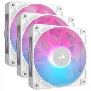 iCUE LINK White RX120 RGB 120mm Three Fan Pack (CO-9051022-WW) kép