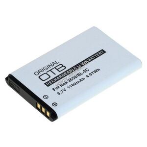 Helyettesítő akku OTB Nokia BL-5C/BL-5CA 3, 7V 1100mAh Li-Ion kép