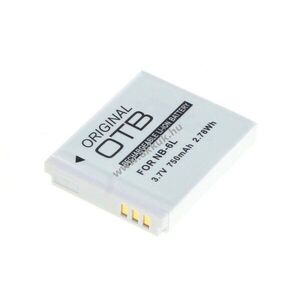 Helyettesítő akku OTB Canon NB-6L NB-6LH 3, 7V 750mAh Li-Ion kép