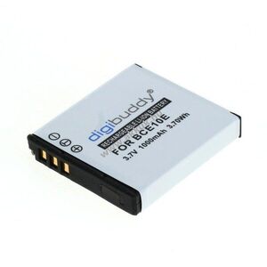 Helyettesítő akku digibuddy Panasonic DMW-BCE10E CGA-S008 Ricoh DB-70 3, 7V 1000mAh Li-Ion kép