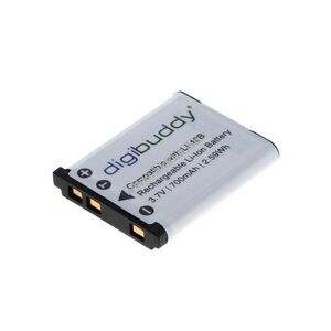 Helyettesítő akku digibuddy Olympus LI-40B Nikon EN-EL10 Fuji NP-45 3, 7V 700mAh Li-Ion kép