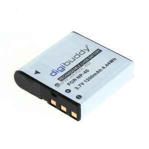 Helyettesítő akku digibuddy Casio NP-40 3, 7V 1200mAh Li-Ion kép