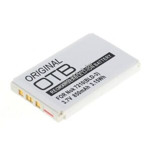 Helyettesítő akku OTB Nokia BLD-3 3, 7V 850mAh Li-Ion kép