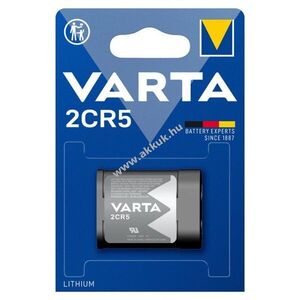 Varta Professional Photo 2CR5 6203 6V 1600mAh Lithium kép