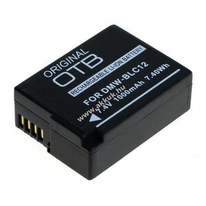 Helyettesítő akku OTB Panasonic DMW-BLC12 7, 2V 1000mAh Li-Ion kép