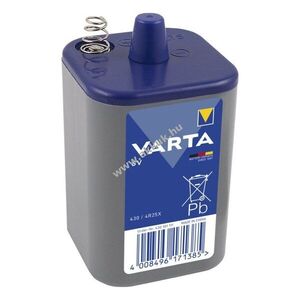 Varta 430 4R25X 6V 7500mAh blokk elem cink-klorid kép