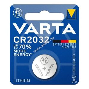 Varta Electronics CR2032 6032 3V 220mAh gombelem Li/MnO2 kép