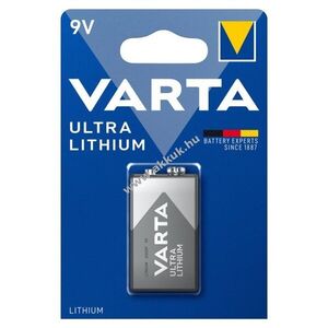 Varta Professional Lithium 9V E-Block 6122 1200mAh elem kép