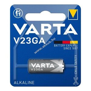 Varta V23GA 4223 12V 50mAh primer alkáli-mangán (ZN/MNO2) kép