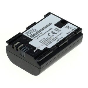 Helyettesítő akku OTB Canon LP-E6 LP-E6N 7, 4V 1300mAh Li-Ion kép