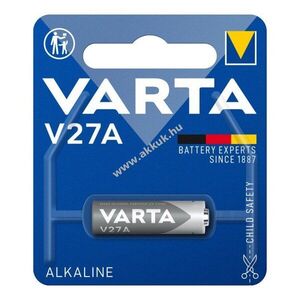 Varta Electronics V27A 4227 12V 19mAh LR27 gombelem alkáli-mangán (ZN/MNO2) kép