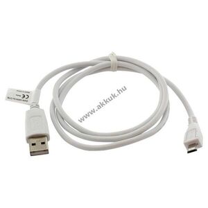 OTB Micro-USB - USB A 2.0 adatkábel 0, 95m fehér kép