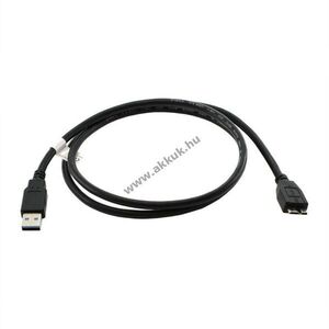 OTB adatkábel USB A csatlakozó - Micro-USB B csatlakozó kompatibilis USB 3.0 1, 0m fekete kép