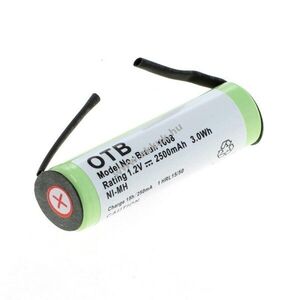 Helyettesítő akku OTB Braun 1008 Philips HX5350 1, 2V 2500mAh NiMH kép