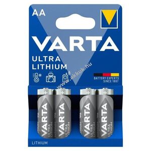 Varta Professional Ultra AA Mignon ceruza elem 1, 5V 2900mAh 4db/csomag Lithium kép
