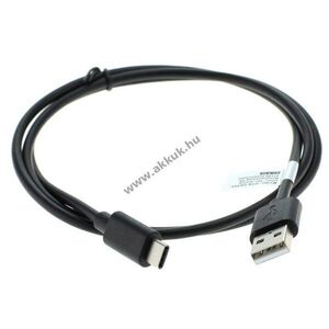 OTB USB Type-C - USB-A 2.0 adatkábel 1, 0m 5V/3A (15W) fekete kép