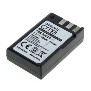 Helyettesítő akku OTB Nikon EN-EL9 EN-EL9a 7, 4V 1000mAh Li-Ion kép