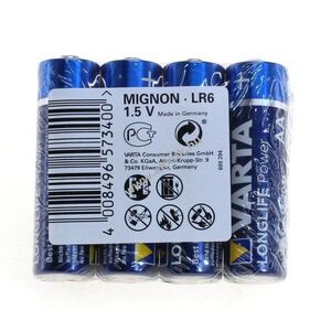 Varta Longlife Power 4906 AA Mignon ceruza 1, 5V 4db/csomag Alkáli-mangán kép