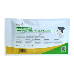 Hotgen Coronavirus (2019-nCoV) antigénteszt laikusoknak 1db egyenként csomagolt kép