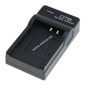 Helyettesítő akku OTB akkutöltő DC-K USB-C Panasonic S007 S008 Fuji NP-70 Samsung IA-BH125 kép