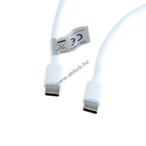 OTB adatkábel USB-C 2.0 csatlakozó - USB-C 2.0 csatlakozó 2, 0m USB-PD 60W fehér kép