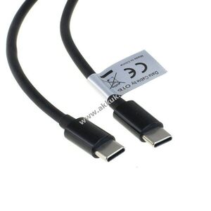 OTB USB-C 2.0 adatkábel USB-C csatlakozó - USB-C csatlakozó 2, 0m USB-PD 60W fekete kép