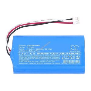 Helyettesítő orvosi eszköz akku Fresenius Volumat Agilia VP V2 Z179044 3400mAh 25.16Wh 7.4V kép