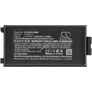 Helyettesítő orvosi eszköz elem Schiller Defibrillator Easyport 110302-O 800mAh 9.6Wh 12V kép