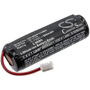 Helyettesítő orvosi eszköz akku Woodpecker Dental Woodpex III E-1115 800mAh 2.96Wh 3.7V kép