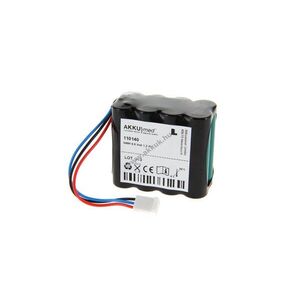 Helyettesítő akku AKKUmed Dräger Oxipac 2500 9, 6V 1200mAh NiMH kép