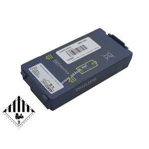Eredeti Philips M5070A 9V 4200mAh akku HeartStart HS1/FRx Lithium kép
