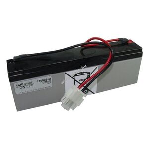 Eredeti Schiller Defigard 4000 DG4000 Typ 614186 12V 2300mAh akku AGM ólom kép