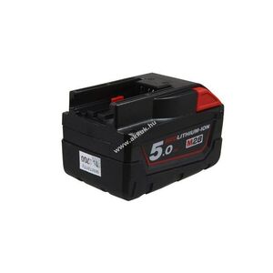 Eredeti Milwaukee M28B5 M28BX 4932430484 28V 5000mAh akku Li-Ion kép