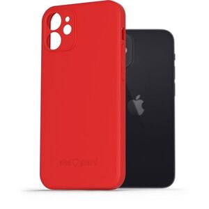 AlzaGuard Matte iPhone 12 mini piros TPU tok kép