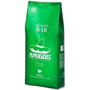Amigos Caffe Qualitá Verde Bar, szemes, 1000 g kép