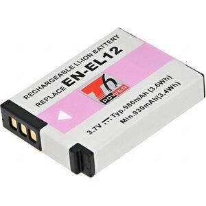 T6 Power Nikon EN-EL12, 980 mAh, fekete kép
