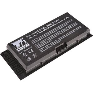 T6 Power Dell Precision M6800 kompatibilis, Li-Ion, 11, 1 V, 7800 mAh (87 Wh), fekete kép