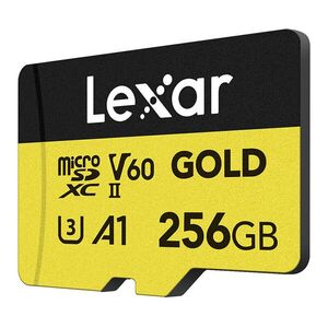 Lexar Professional GOLD 256 GB MicroSDXC UHS-II memóriakártya kép